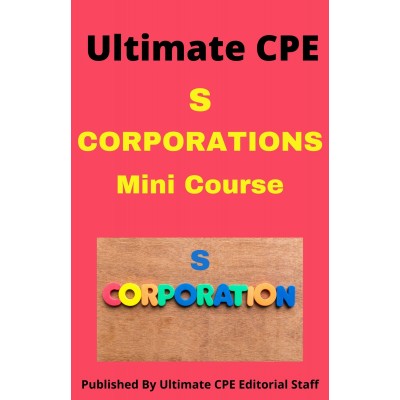 S Corporations 2023 Mini Course